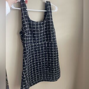 Mango, cotton tweed dress